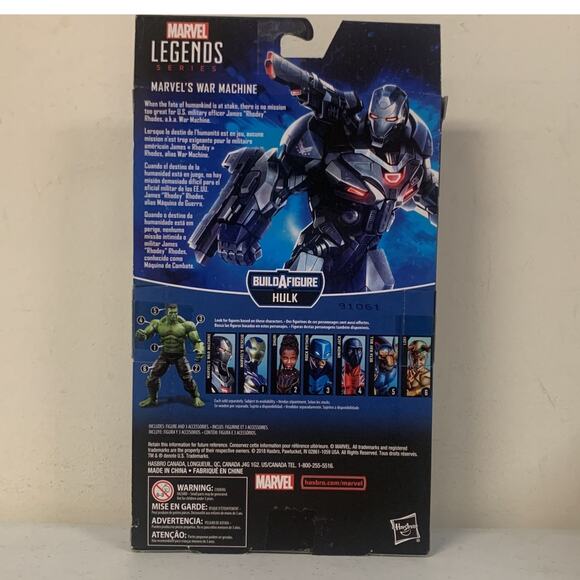 Avengers Marvel Legends Series Endgame Marvel's War Machine 6" Action Fi… - Picture 2 of 5